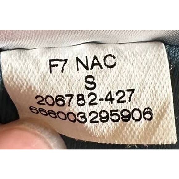 VTG Y2K 90s NIKE GOLF Men's V Neck Pullover Swoosh Windbreaker Jacket Blue Small - Picture 11 of 11